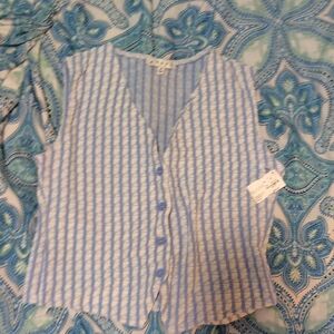 HYFVE Blue and White Knit